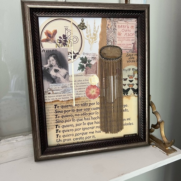 Handmade Vintage Inspired Wall Art - Picture 4 of 5